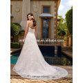 custom popular newest hot sell high quality puffy tiered ruffled bridal gown wedding dress